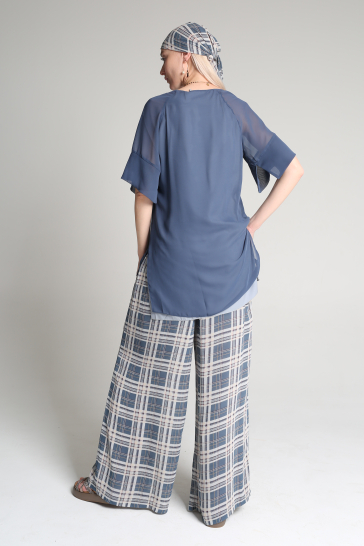 Блуза женский Прованс синий