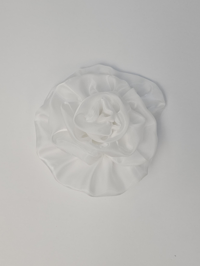 Брошь Роза шёлк