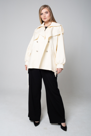 Куртка двубортная (светл. беж)