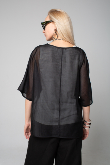 Блуза женская чёрный