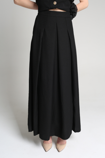 Юбка женская макси чёрный