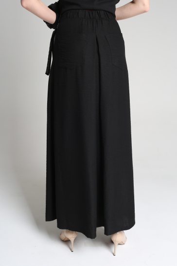 Юбка женская макси чёрный
