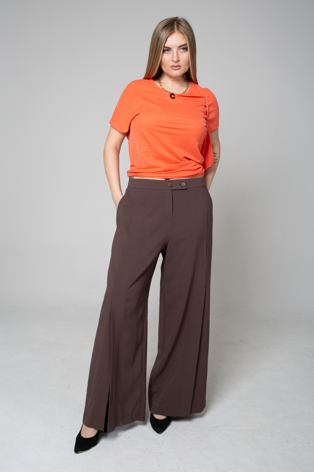 Брюки женские Темпл шоколад