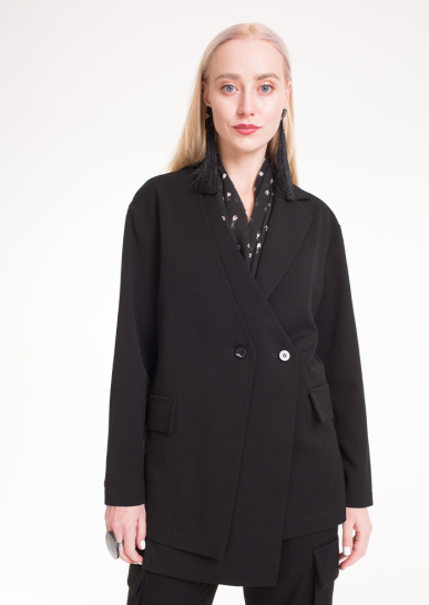 Жакет женский Северная Венеция чёрный