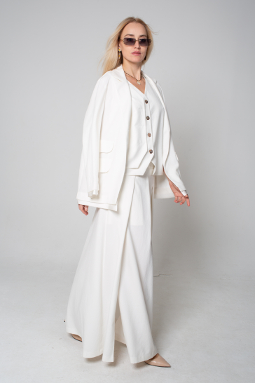 Жакет женский белый