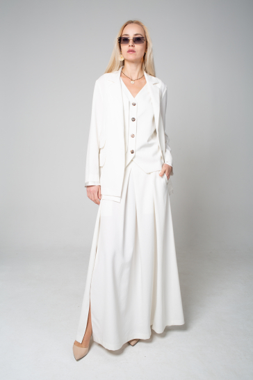 Жакет женский белый