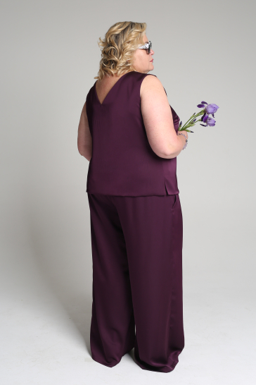 Брюки женские Марлен фиолетовый