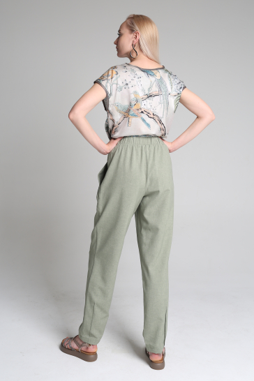 Брюки женские Шанхай зелёный