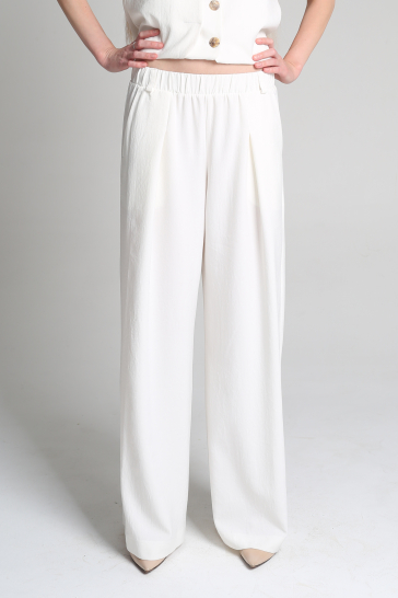 Брюки женские Палаццо белый