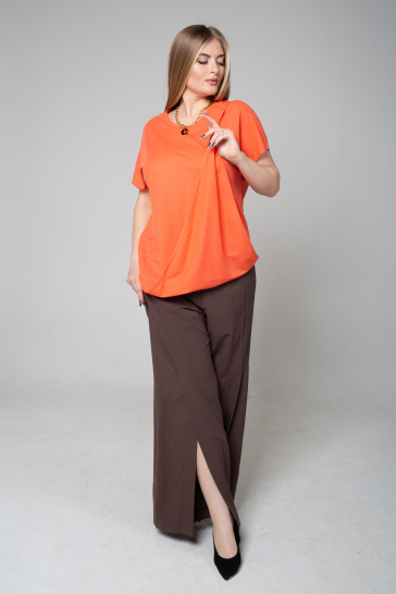 Джемпер женский Трансформер коралловый