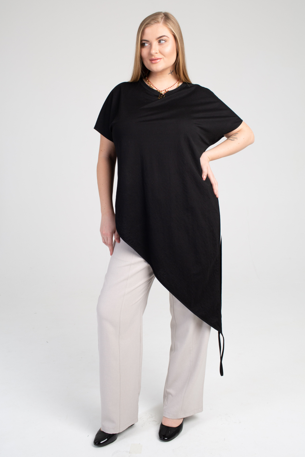 Джемпер женский Трансформер чёрный