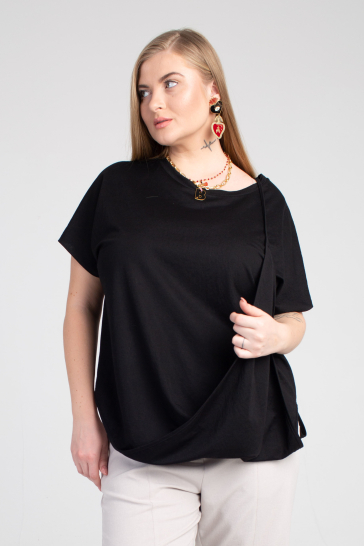 Джемпер женский Трансформер чёрный