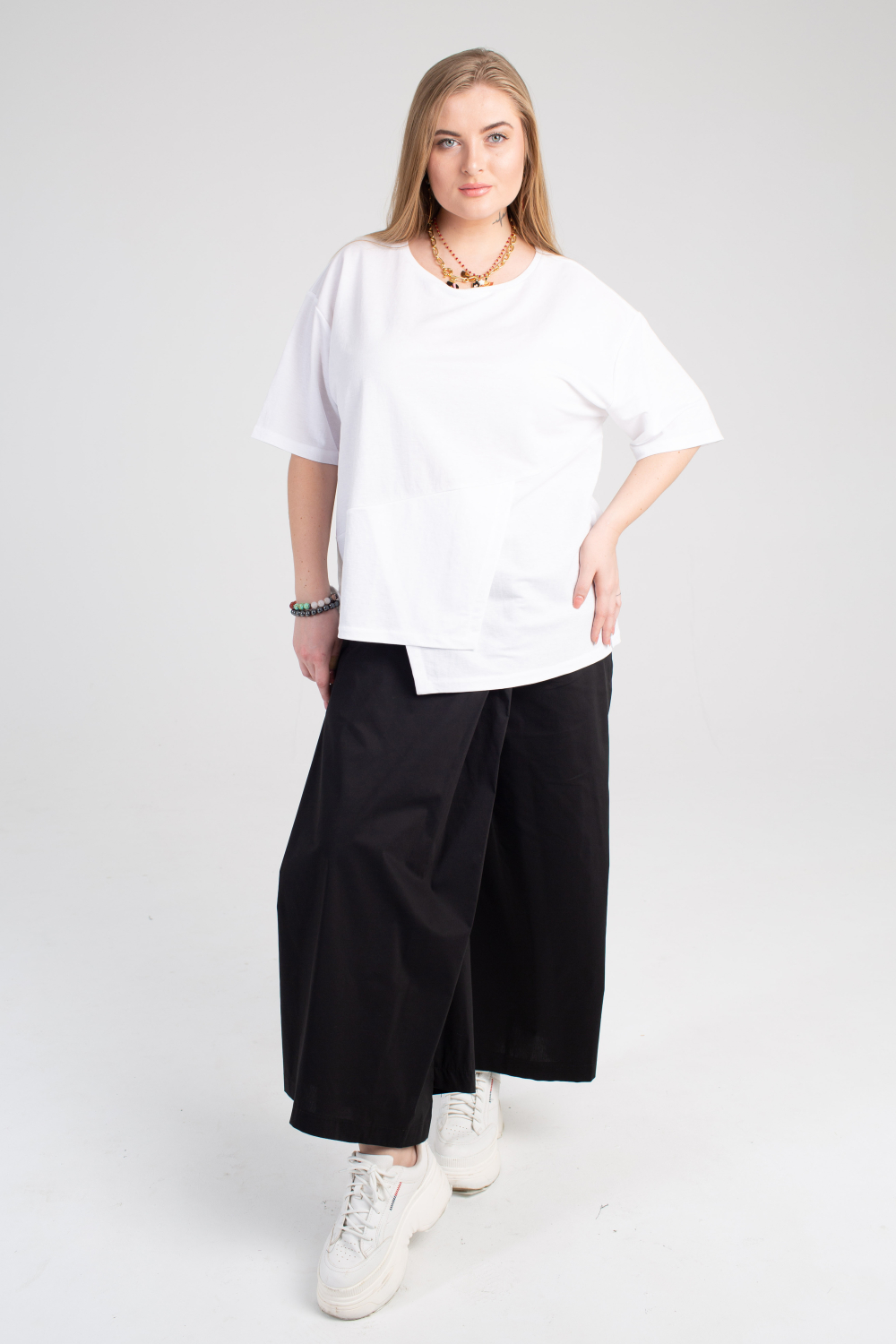 Джемпер женский Орхидея белый