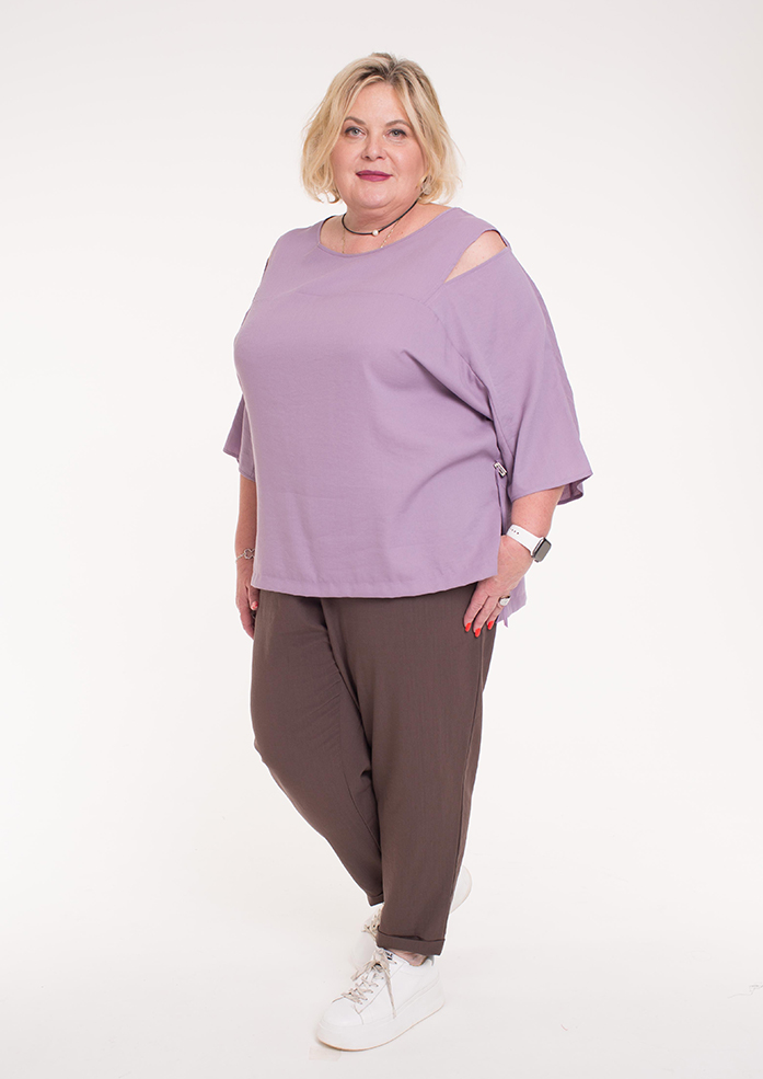 Блуза женская Лотос лаванда