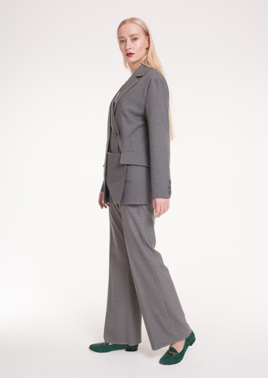 Жакет женский Северная Венеция серый