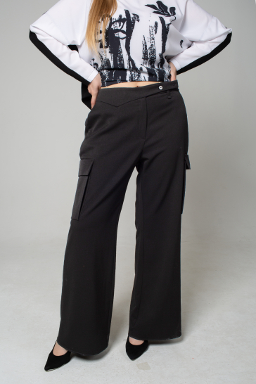 Брюки женские Северная Венеция чёрный