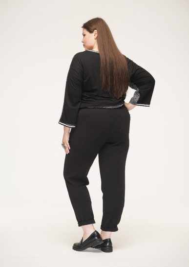 Брюки женские Щербет чёрный