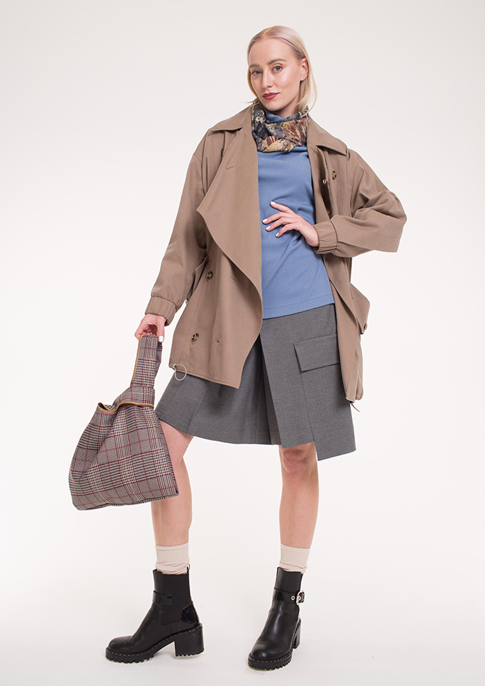 Шорты женские Северная Венеция серый