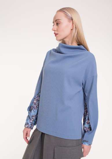 Джемпер женский Новелла голубой