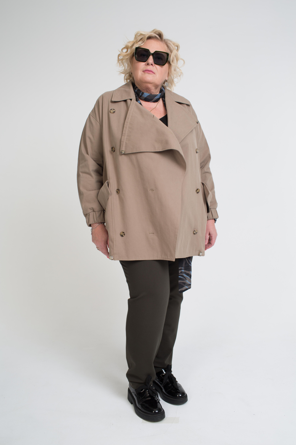 Жакет женский Грифон оливковый