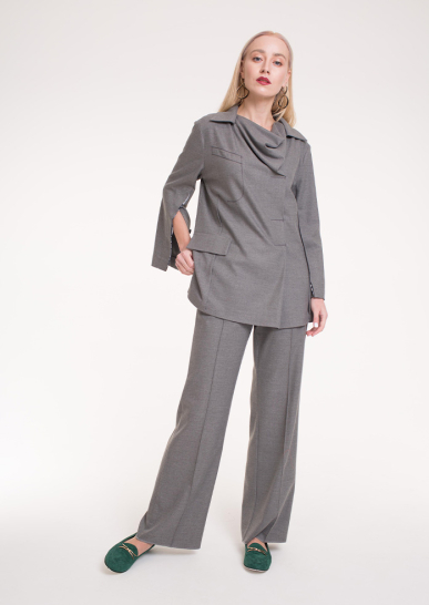 Джемпер женский Северная Венеция серый