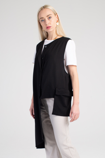 Жилет женский Загадка чёрный