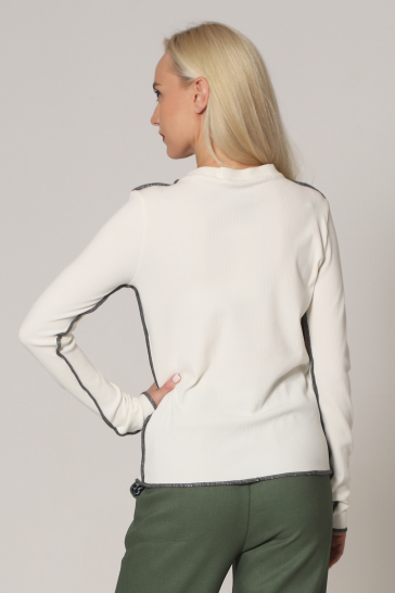 Джемпер женский Ласка молочный