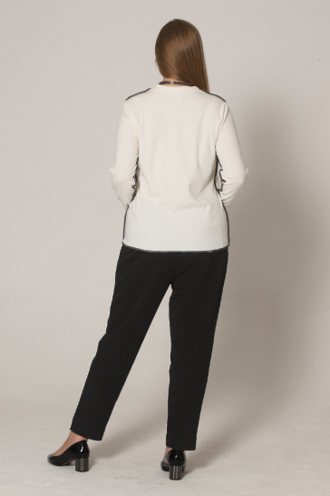 Джемпер женский Ласка молочный