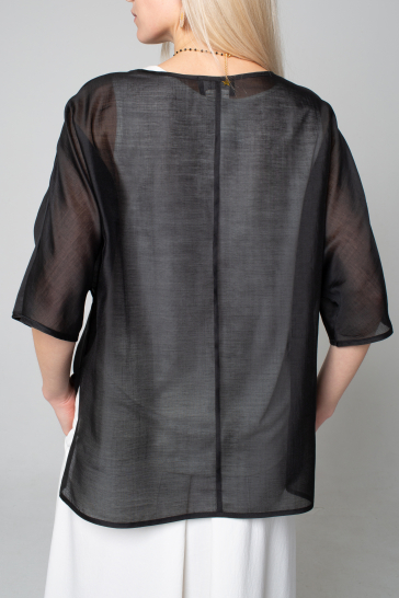 Блуза женская чёрный