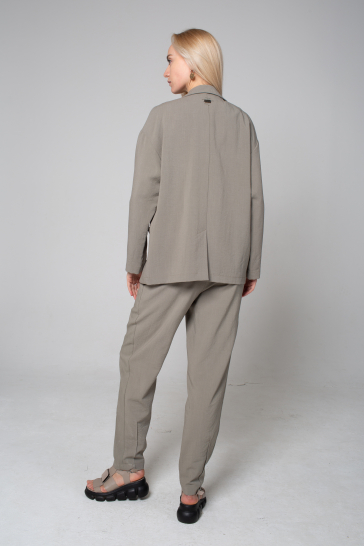 Жакет женски Цвет Льна хаки