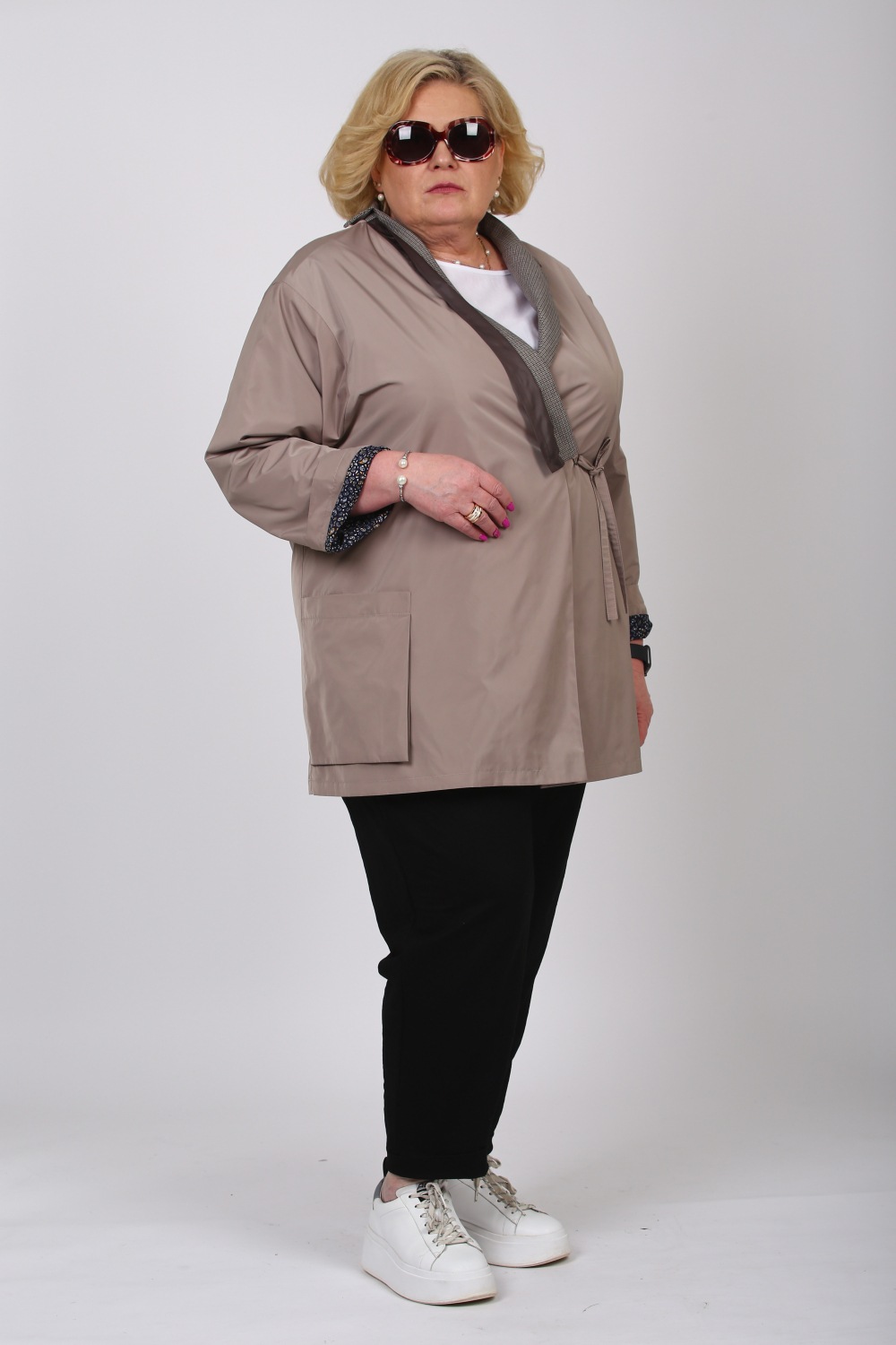 Жакет женский Мокко бежевый