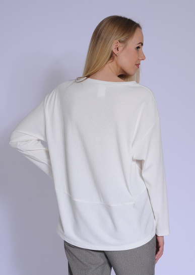 Джемпер Мелодия белый