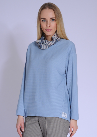 Джемпер Мелодия голубой