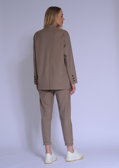 Жакет Блюз бежево-коричневый