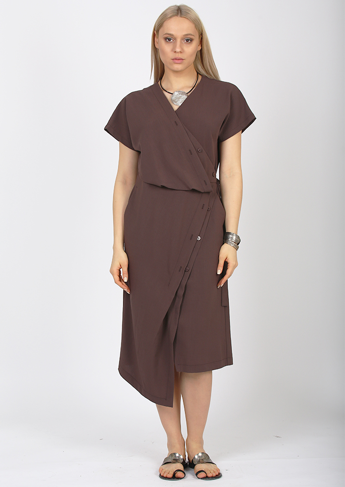 Платье шоколад