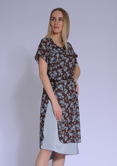 Платье Фиеста мультиколлор