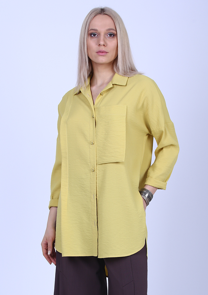 Рубашка Жасмин желтый