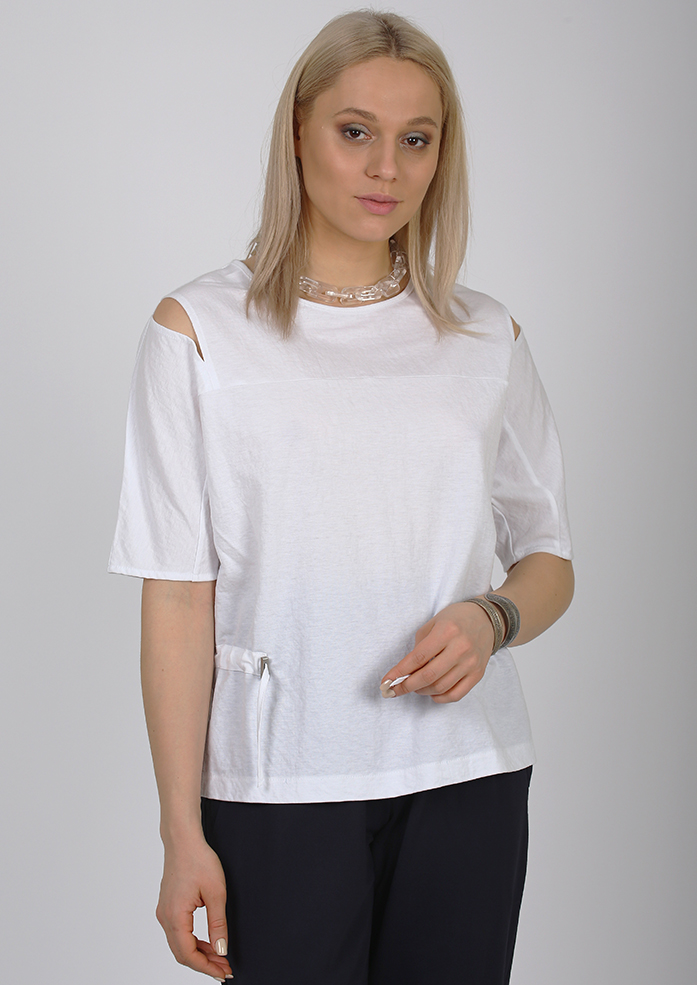 Блуза Лотос белый