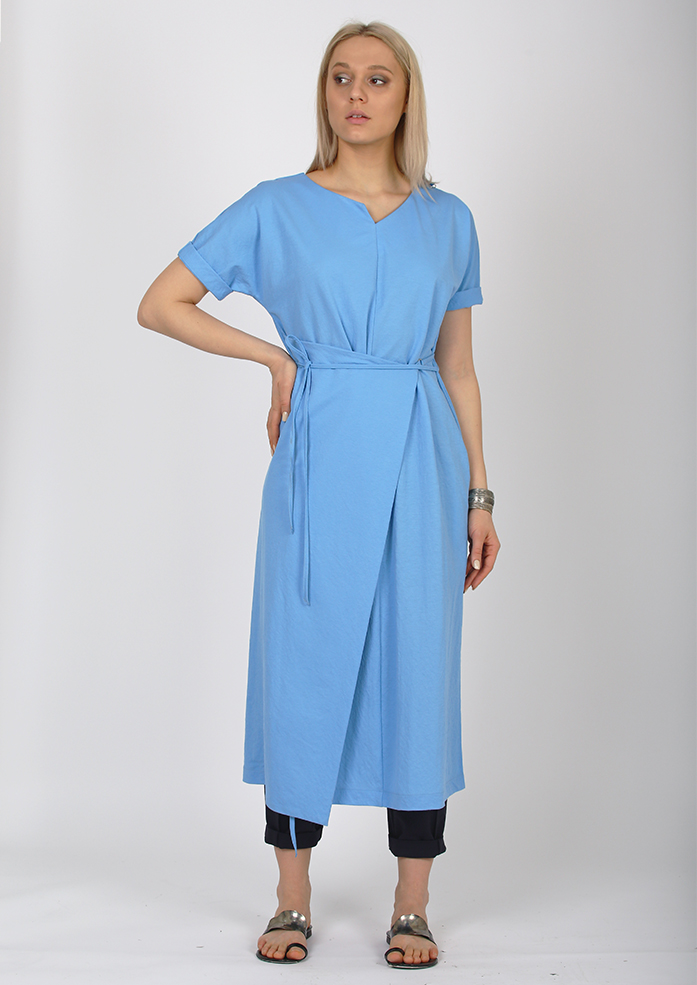 Платье Река Ли голубой