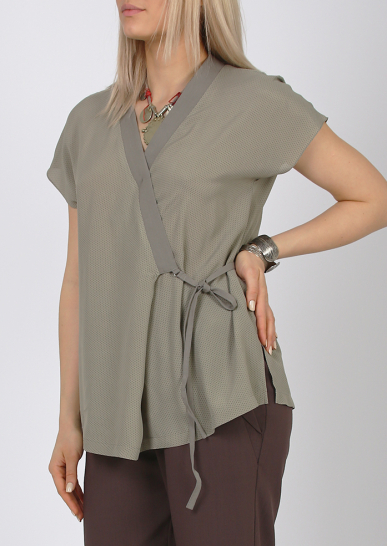 Блуза Тигуани оливковый