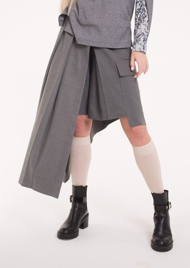 Юбка Северная Венеция серый
