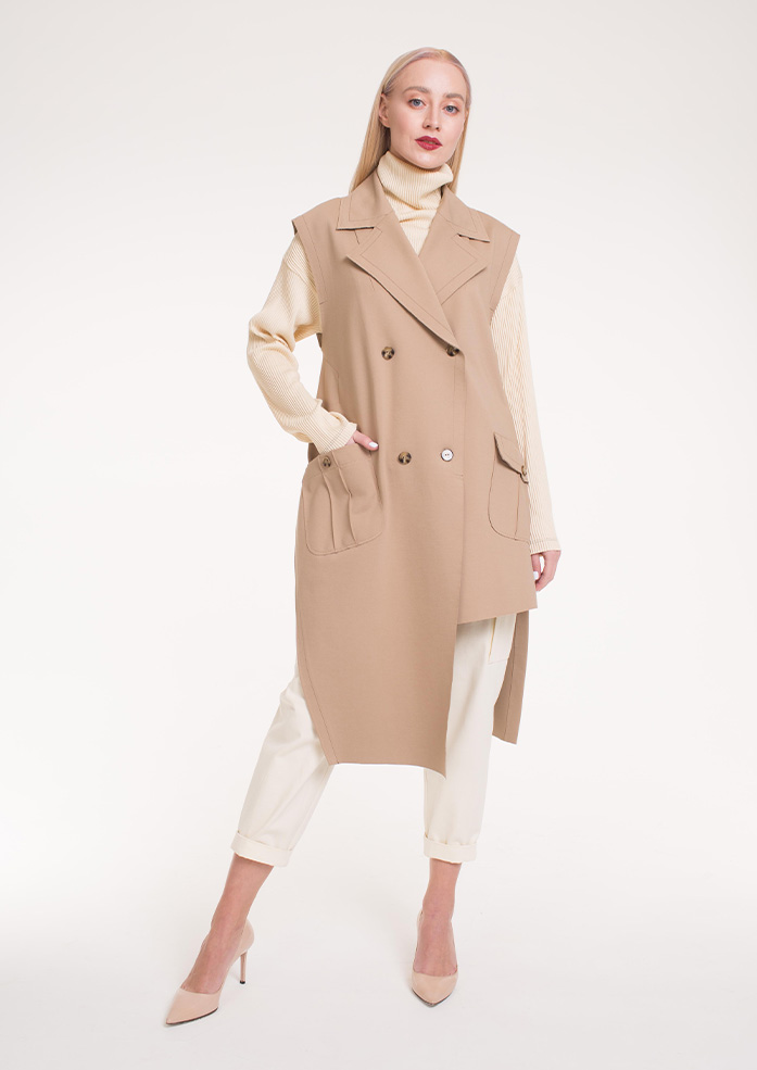 Жилет Кронштадт беж