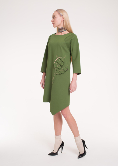 Платье Эрмитаж зеленый