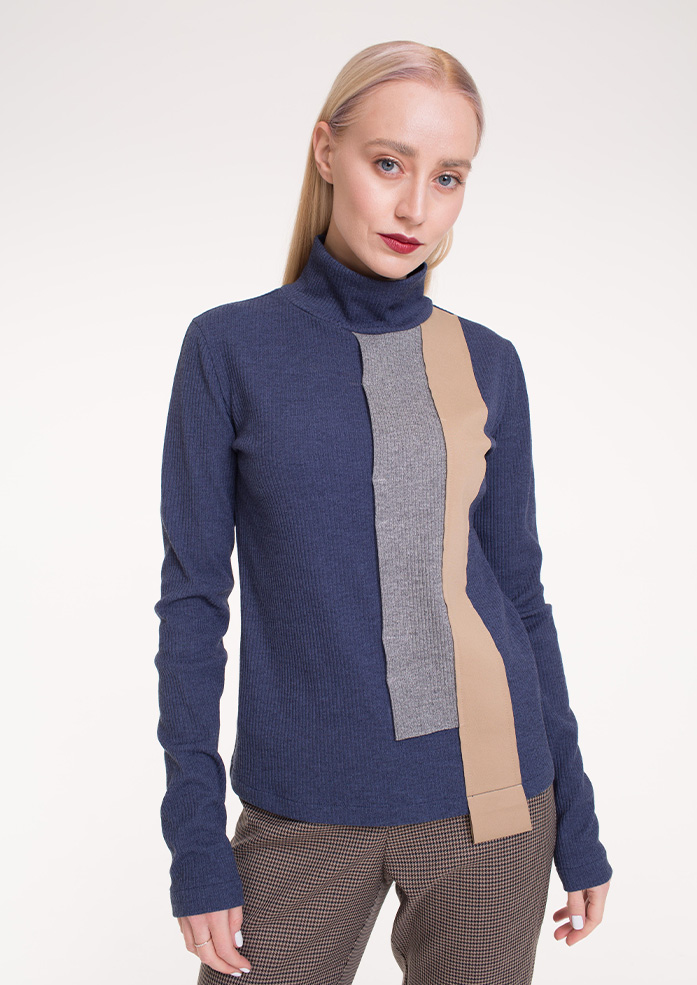 Джемпер Нева синий