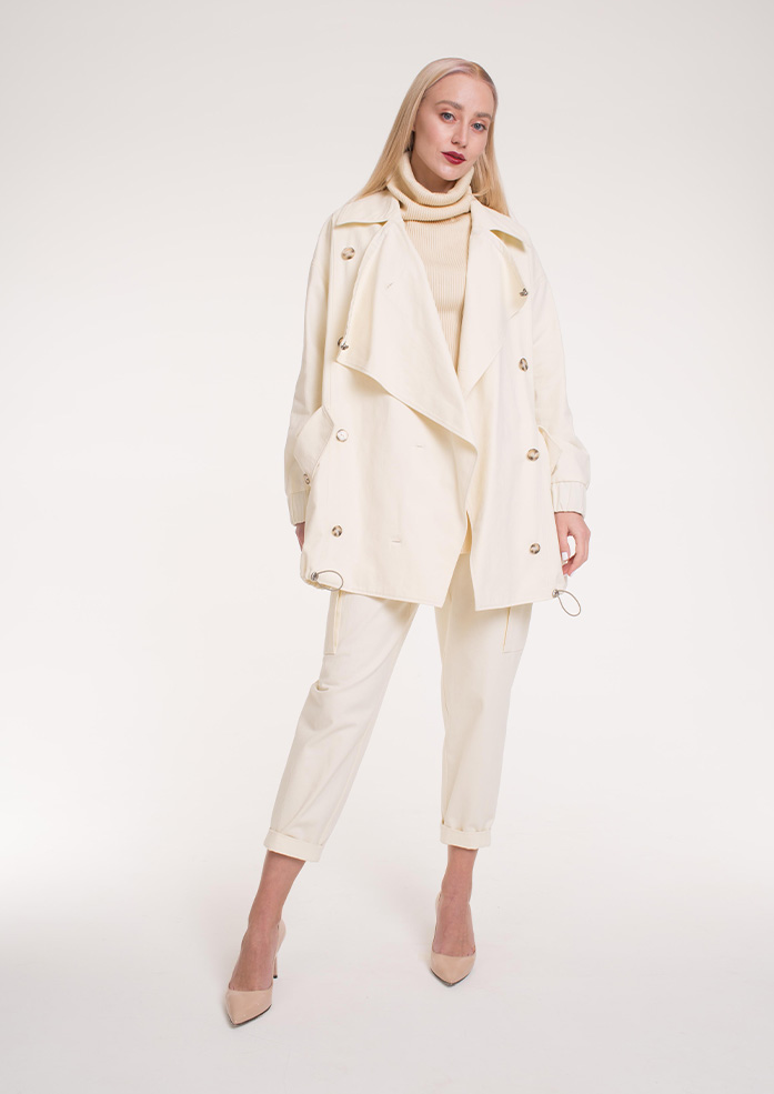 Жакет Грифон сливочный