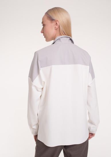 Блуза Медный всадник белый