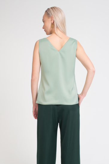 Блуза-майка Двусторонняя мята