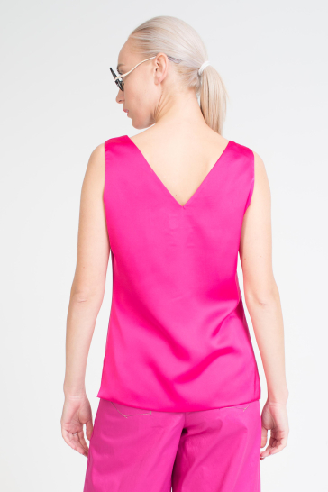 Блуза-майка Двусторонняя фуксия