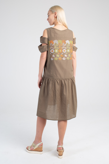 Платье Оливка