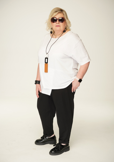 Футболка Орхидея белый